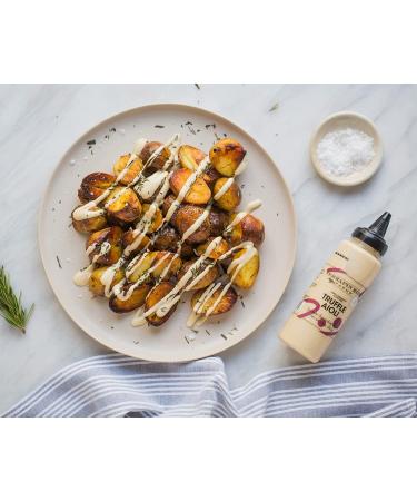 Terrapin Ridge Farms Gourmet Truffle Aioli - 7.5 oz Squeeze Bottle for Sandwiches, Roasted Vegetables, Chicken, and Fries - Buy Online on GoSupps.com