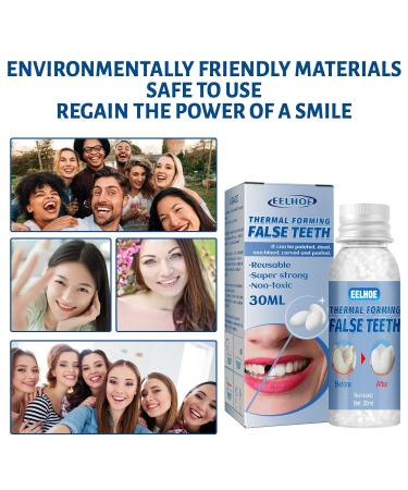 Provisional Denture Adhesive Set | Temporary Dental Repair Kit & Instant Veneers for Provisional Teeth - Buy Online on GoSupps.com