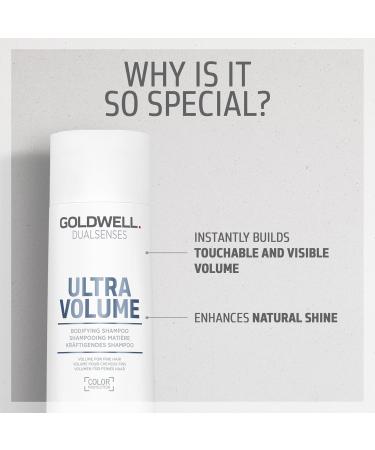 Goldwell Dualsenses Ultra Volume Fortifying Shampoo for Fine to Devitalizing Hair 250 ml - Buy Online on GoSupps.com