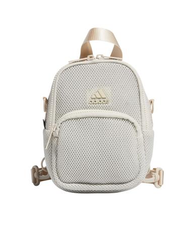 adidas Women's Airmesh Mini Backpack, Alumina Beige, One Size One Size Alumina Beige - Buy Online on GoSupps.com