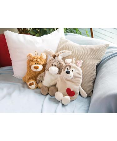 Nici 49648 Donkey 350ml | 2-in-1 Soft Cuddly Toy & Hot Water Bottle for Kids | Plush Bed Bottle for Ages 10 Months+ - Buy Online on GoSupps.com