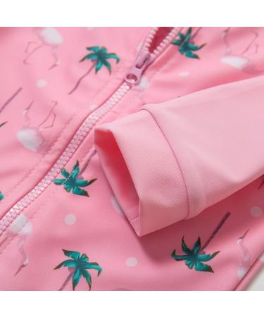 Bonverano Baby Girls Long Sleeve Swimsuit UPF 50+ Sun Protection Pink Coco 18-24 Months - Buy Online on GoSupps.com