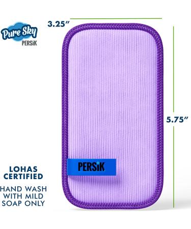 Pure-Sky Eyeglass Cleaner Cloth - 2 Pack Ultra Microfiber Wipes for Lenses, Glasses, Screens - Streak-Free Cleaning for Cameras, Cell Phones, Tablets - Buy Online on GoSupps.com