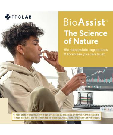 PPO Lab BioAssist Immune-Fx Immune Boosters | Quercetin, Vitamin C, Zinc, D3 & K2 | 60 Capsules - Buy Online on GoSupps.com