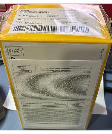  Ricola Ricola - 13 Ricola Herbs Candy - Gluten Free - Honey and Lemon Echinacea - 20 50g Cases - Buy Online on GoSupps.com