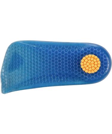 Honeycomb Gel Half Insole for Women - 1/2 inch Height Increase Heel Lift Cushion - Leg Discrepancy Balancer - Buy Online on GoSupps.com