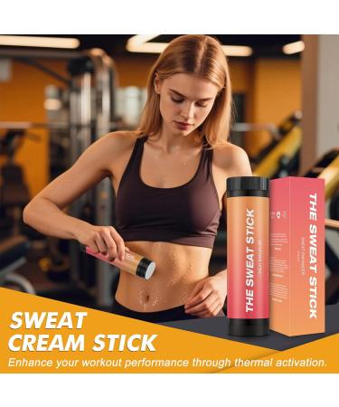 Demissle Sweat Gel Stick Workout Enhancer Roll On Stick Fragrance Sweat Cream for Arm Leg Waist and Abdomen Fast Absorbing Formula Exercise Fitness Booster for Men and Women - Buy Online on GoSupps.com