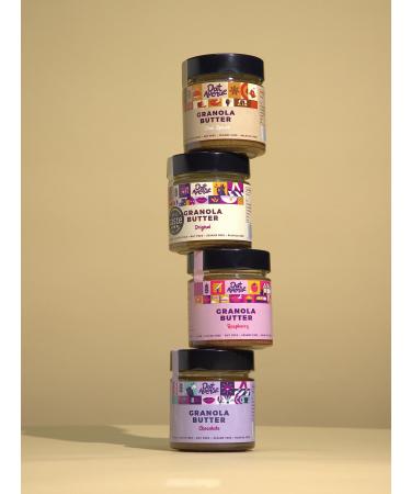 Oat Avenue Granola Butter 6 Pack | Peanut & Tree-Nut Free Gluten Free Dairy Free Egg Free Sesame Free & School Friendly - Top 14 Allergen Free | Peanut & Nut Butter alternative (Chocolate x 6)