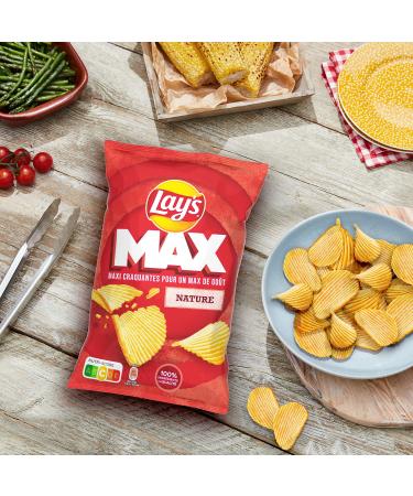 Lay's Maxi Craquantes Nature 145 g (L'emballage peut varier) - Buy Online on GoSupps.com