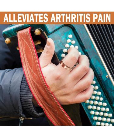 Pure Copper Magnetic Therapy Jewelry Set - Arthritis Relief Bracelets & Rings for Men & Women - 3500 Gauss Lymphatic Drainage - Buy Online on GoSupps.com