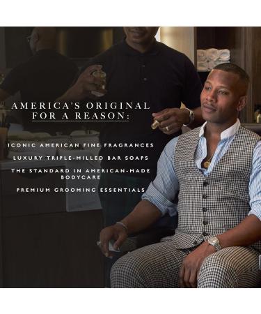 Caswell-Massey Heritage Body Scrub Bar Soap - Exfoliating Moisturizing Natural Soap for Men & Women - 6.4 Oz Scented Bath Bar for Face Body & Hands - Buy Online on GoSupps.com