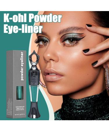  Generisch Arabic Powder Eyeliner 2G Decorative Tube Kit - Natural Lead-Free Fine Powder - Smooth Texture - Traditional Arabic Eye Makeup with Black Green Blue Turquoise Lan - Buy Online on GoSupps.com
