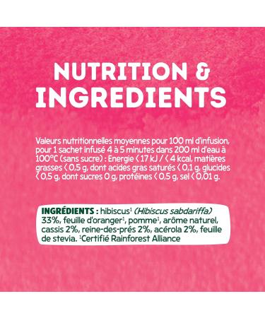Elephant Gentle Elimination Infusion Meadowsweet Hibiscus and Blackcurrant Flavor 100% Natural Ingredients 20 Sachets - Buy Online on GoSupps.com