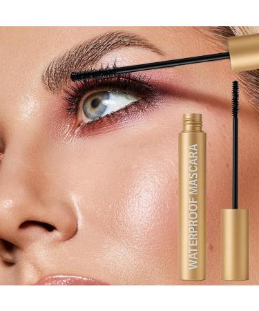 Womens MascaraSmudgeFree Mascara Thickening Lengthening Volumizing Waterproof Eyelash for Sensitive Eyes Women Night Out Swimming Date and Performances Black - Buy Online on GoSupps.com