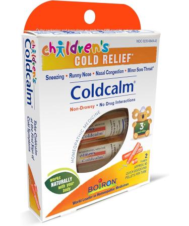 Boiron Children's Coldcalm Homeopathic Cold Relief Medicine - 2 Count - Buy Online on GoSupps.com