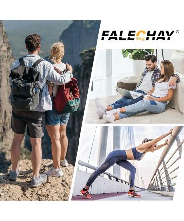 Falechay 10 Pairs Cotton Sneaker Socks - Unisex Sports Socks for Women & Men | Short White & Gray Sizes 35-38 - Buy Online on GoSupps.com
