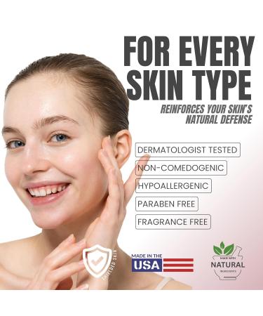 Alozera Vitamin C Body Lotion (2-Pack) and Retinol Collagen Serum with Ceramides and Stem Cells Hydrating and Firming Skincare Duo for Face Neck and Body Lightweight Fragrance-Free Made in USA - Buy Online on GoSupps.com