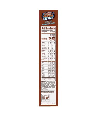 Quaker Chocolate Caramel Crunch 17.6 Oz - Delicious Breakfast Cereal - Buy Online on GoSupps.com