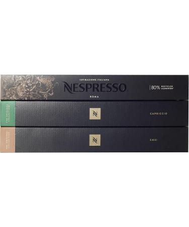  Nespresso Nespresso Lot de 30 capsules (Roma COSI Cappriccio) - Buy Online on GoSupps.com