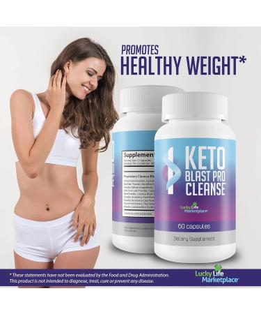 Keto Blast Pro Cleanse - Natural Probiotic for Full Body Cleansing & Detox - Gut & Colon Cleanse Support - Keto Friendly - Buy Online on GoSupps.com