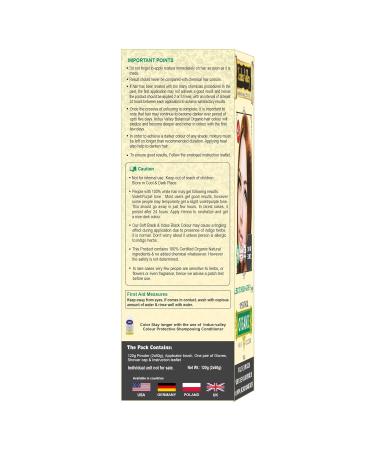 Indus Valley 100% Botanical Hair Color - Walnut Blonde | Natural Vegan & International Shipping - Buy Online on GoSupps.com