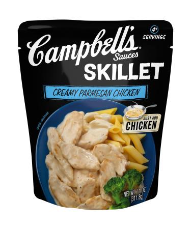 Campbell's Skillet Sauces, Creamy Parmesan Chicken, 11 oz. (Pack of 6)