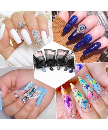 Morovan Poly Gel Extension Nail Kit - 6 Color Poly Nails Builder Gel Set for DIY Salon at Home - Buy Online on GoSupps.com