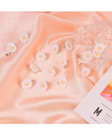 YISSION 20Pcs Mini White Daisy Flower Hair Clips for Girls & Women - Cute Wedding Hair Barrettes - Buy Online on GoSupps.com