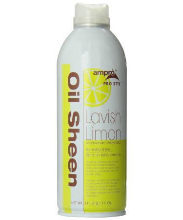 Ampro Lavish Oil Sheen Limon 11 Ounce