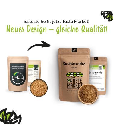  TASTE Guter Geschmack 200g of seeds of your choice of sizes - Cornklee seeds - Bock tea - Spices - Powder - Fenugreek Powder - Greek seeds - Buy Online on GoSupps.com
