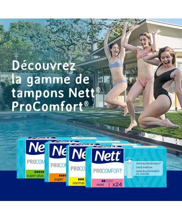 Nett Procomfort Digital Tampons Super Plus - Box of 24 | Best International Shipping - Buy Online on GoSupps.com