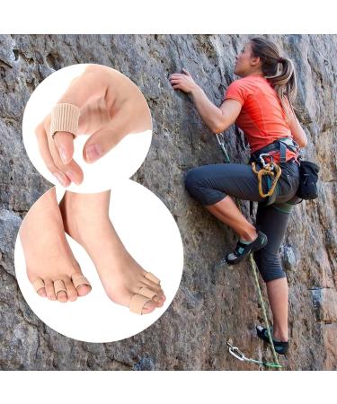 Toe Cushion Tubes Set of 6 - Soft Gel Protectors for Corns Blisters & Calluses | Pain Relief Toe Sleeves - Value Pack - Buy Online on GoSupps.com