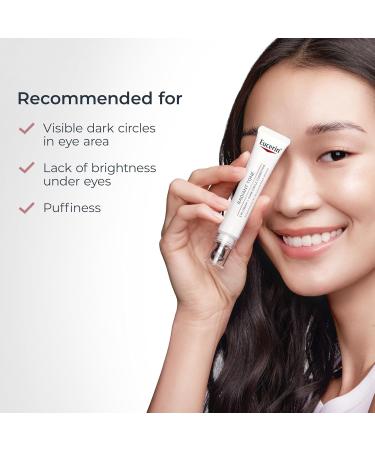 Eucerin Radiant Tone Eye Cream Dark Circle Corrector Eye Brightening Cream with Thiamidol and Hyaluronic Acid Helps Reduce the Look of Eye Puffiness 0.5 Oz Tube - Buy Online on GoSupps.com