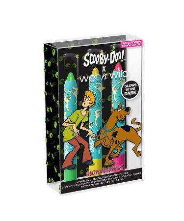 Buy Wet n Wild Scooby Doo Collection Glow Madness - 3-Piece UV Glow Face & Body Crayon Set | International Shipping - Buy Online on GoSupps.com