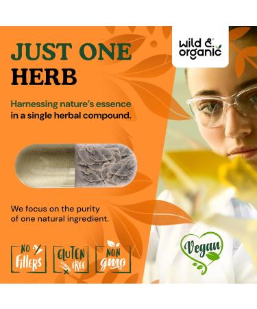 Wild & Organic Turkey Tail Mushroom Capsules 1000 mg - Immune Support - Turkey Tail Mushroom Powder Supplement - Coriolus Versicolor Mycelium Extract - Vegan No Fillers Non-GMO - 180 Count 180 Count (Pack of 1) - Buy Online on GoSupps.com