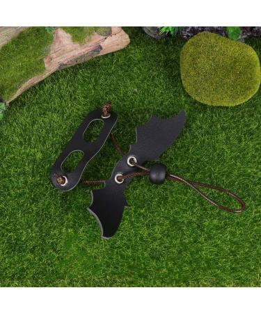 Adjustable Lizard Traction Rope & Leather Wings Leash - 3 Piece Pet Climbing Belt - Cool Black Training Accessory - Buy Online on GoSupps.com