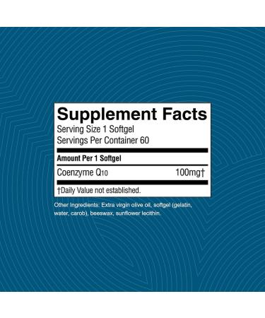Nature's Sunshine CoQ10 - 60 Softgel Capsules for Heart Health | Premium Quality Supplements for Energy & Wellness - Ship Internationally - Buy Online on GoSupps.com