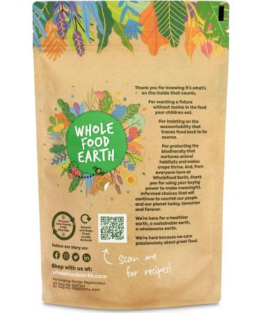 Wholefood Earth Organic Chia Seeds 2kg - Raw, GMO Free, Vegan, High Fibre | Certified Organic - Buy Online on GoSupps.com