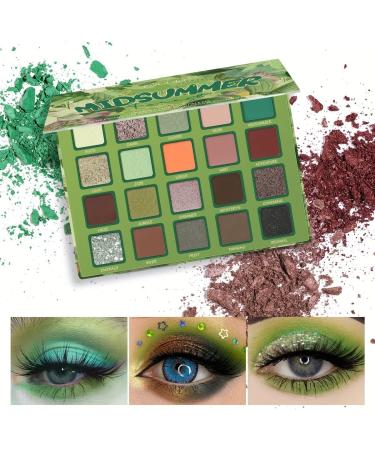 Pearlescent Lustre Eyeshadow Palette Eyeshadow Palette Professiona 20 Color Long Lasting Waterproof Matte Delicate And Versatile Cosmetics Gift Set Daily Makeup Set (Pearlescent lustre) - Buy Online on GoSupps.com