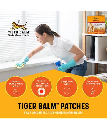 Tiger Balm Pain Relieving Patch - Buy Online on GoSupps.com