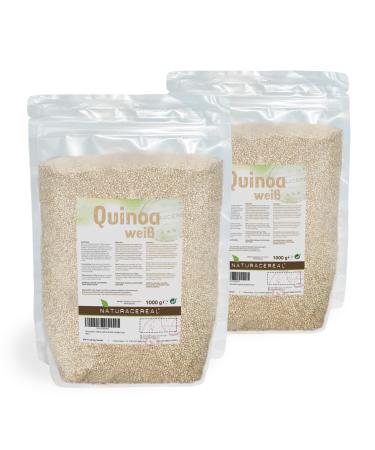 Naturacereal | Quinoa 2kg (2 x 1kg) - white - gluten-free and high in protein