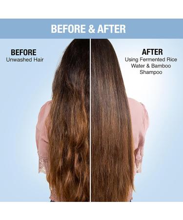 Nykaa Naturals Conditioner - Fermented Rice Water & Bamboo 6.08 oz | Vitamin E Inositol - Deep Damage Repair & Hydration - Buy Online on GoSupps.com