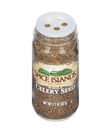 Spice Islands Whole Celery Seeds 2.2oz - Premium Quality Seasoning for Cooking and Baking - Buy Online on GoSupps.com