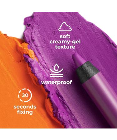 Lamel Oh My Color Gel Eye Liner - Vibrant Violet | Long-Lasting, Waterproof, High Pigmented - Buy Online on GoSupps.com