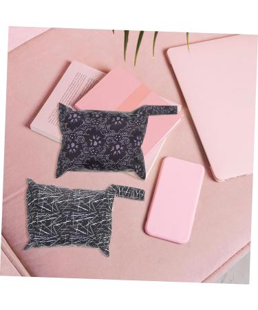 Zerodeko 2 Pcs Pad Buggy Bag - Menstrual & Hygiene Zipper Pouch in Assorted Colors - Buy Online on GoSupps.com