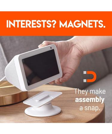 Amazon Echo Show 5 White Tilt & Swivel Stand - Enhanced Viewing Experience - Buy Online on GoSupps.com