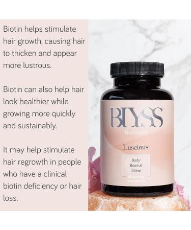Biotin 10000mcg Hair Gummies for Faster Growth - Vitamin B7, Skin & Nails Support - Non GMO, Gluten Free - Vegan Friendly - 60 Gummies - Buy Online on GoSupps.com
