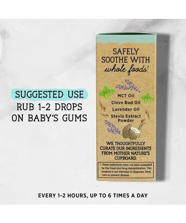 Matyâ€™s Organic Baby Teething Oil - Natural Clove & Lavender Relief for Teething Pain - 0.75 fl oz - Buy Online on GoSupps.com