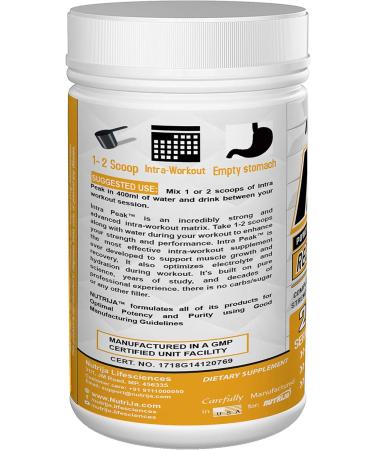 Intra Peak (Orange) - Premium 200g Energy Supplement for International Shipping - Buy Online on GoSupps.com