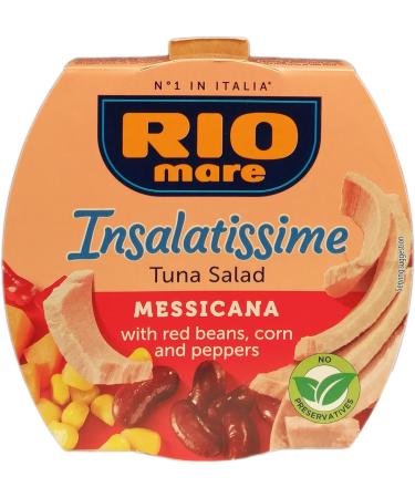 Rio Mare Insalatissime Mexican Style Tuna Salad 4 x 160g - Delicious and Convenient Tuna Salad Packs - Buy Online on GoSupps.com